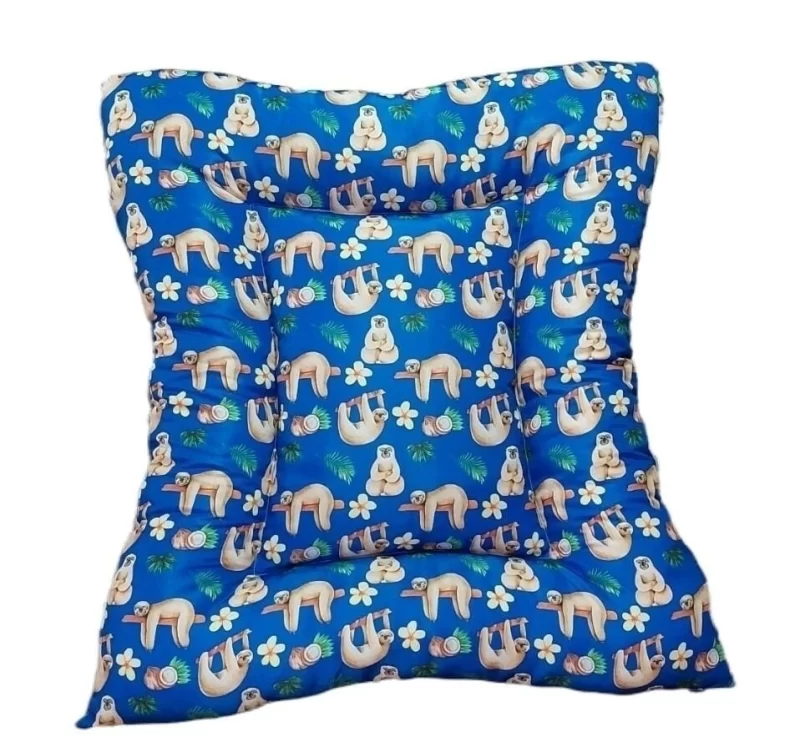 Almofada Estampada no Micropet sem Ziper com Costura Interna - Ref. 185